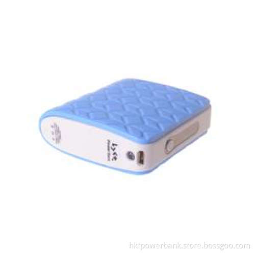 Portable External Backup Charger Battery Blue 8400mAh Power Bank for iPhone 4 4s 5 5s iPad iPod Samsung Nokia MP3 MP4 PSP